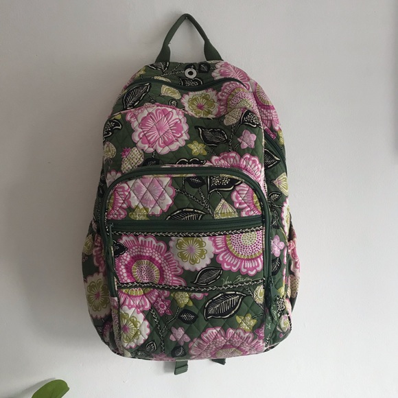 hot pink vera bradley backpack